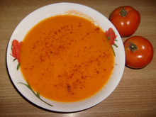 Gaspacho de tomates