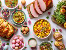 Pâques sans stress : nos meilleures recettes à préparer la veille et nos astuces pour un repas pascal délicieux et détendu !