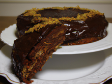 Gâteau au chocolat polonais