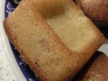 Petit Savarin à la nectarine blanche