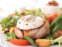 Tartines de chèvre Boursault