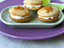 Whoopies cannelle et citron vert