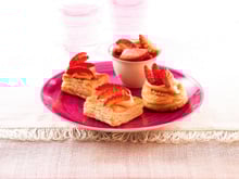 Petits vol au vent fraises et mascarpone