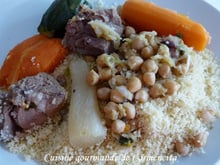 Couscous à l'agneau traditionnel