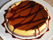 Cheesecake au caramel nappé au chocolat et sans cuisson