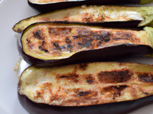 Aubergines grillées