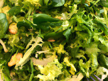Salade complétement verte
