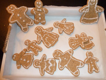 Bonhommes Biscuits en pain d'épice