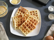 Gaufres traditionnelles et moelleuses