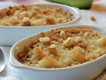 Crumbles de poires aux spéculoos
