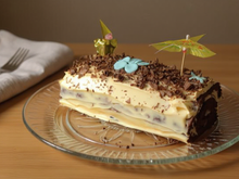 Bûche de Noël au mascarpone