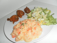 Purée pomme de terre, carottes