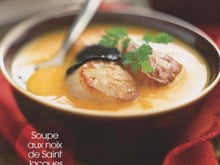Soupe aux noix de Saint Jacques