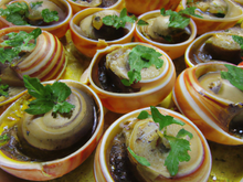 Cascolettes d'escargots de Bourgogne
