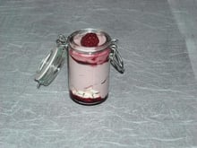 Mousse de framboises