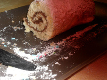 Gâteau roulé au nutella classique