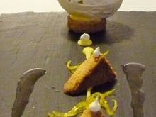 Tarte citron en coque meringuée