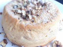 Soufflé glacé au roquefort et noix