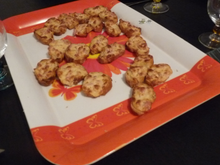 Toasts aux lardons moutardés