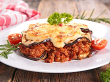 Moussaka aux petits légumes