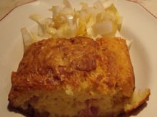 Cake au jambon et gruyère râpé