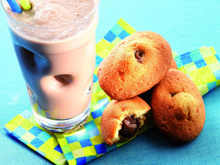 Meringues en couleur