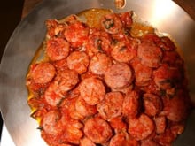 Rougail fraîcheur de chipolata charcutière