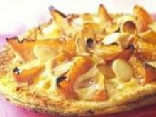Tarte fine d'abricots à la crème pâtissière