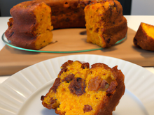 Cake au chorizo et mimolette