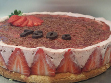 Gâteau à la fraise