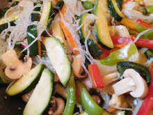 Légumes sautés au wok