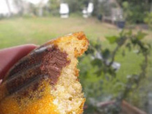 Madeleine régressives à la pâte à tartiner