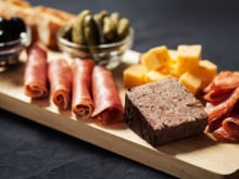 Assiette de charcuterie