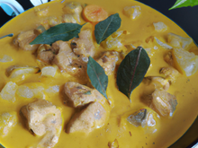Blanquette de lotte au curry