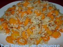 Poêlée de carottes nouvelles aux protéines de soja