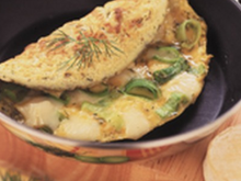 Omelette au Rocamadour AOP