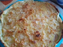 Tarte aux poires et amandes