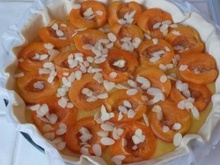 Tarte aux abricots et à la crème d'amandes