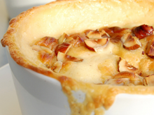 Minis gratins aux topinambours noisettes et au poivre cubèbe