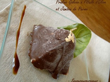 Praline glacée à l'huile d'olive