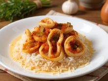 Anneaux d'encornets à la provençale