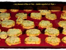 Sablé roquefort et thym