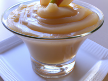 Mousse de pomme glacée