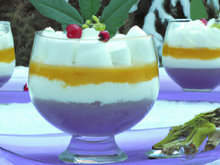 Verrine "Normandie enneigée"