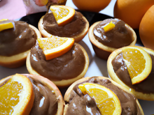 Faux cupcakes à l'orange et nutella ou muffins orange nutella comme vous voulez!