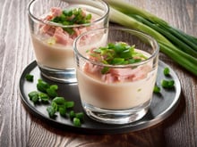 Verrines de jambon au Tartare