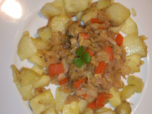 Chou aux pommes de terre