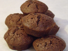 Muffins coulants au chocolat et fleur de sel