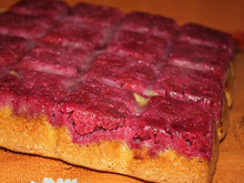 Douceur aux framboises