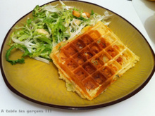 Gaufres salées facile